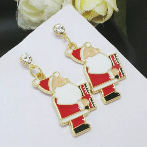 🎄 Santa Delivery Earrings 🎄 - Picture 2 of 5